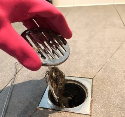 How Hair and Soap Residue Block Bathroom Drains