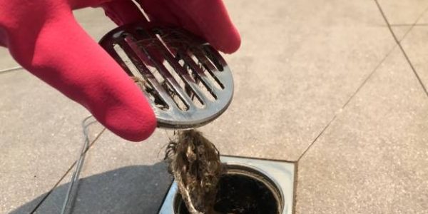 How Hair and Soap Residue Block Bathroom Drains